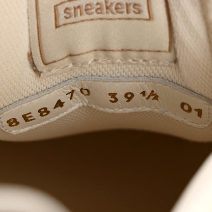 Fendi Suede Tessuto FF Fendi Match Low Top Sneakers 39.5 White 9 of 10