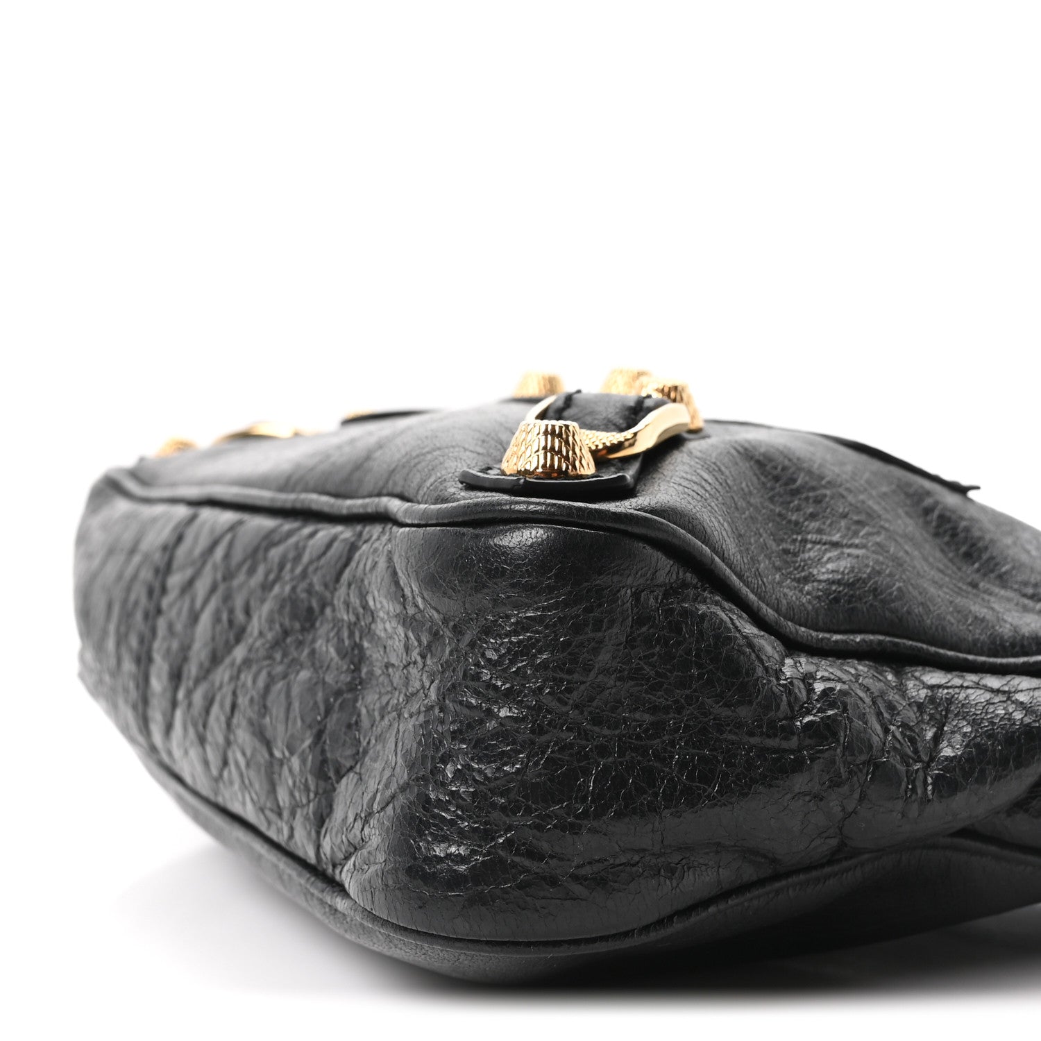 Balenciaga Agneau Giant 12 Gold Hardware Hip Black 10 of 10