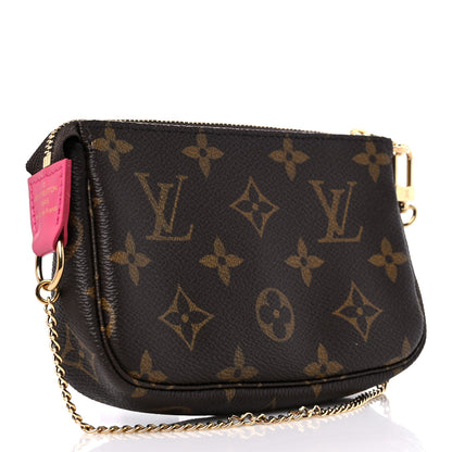 Louis Vuitton Monogram 2020 Christmas Animation Roller Coaster Mini Pochette Accessories Pivoine 3 of 9