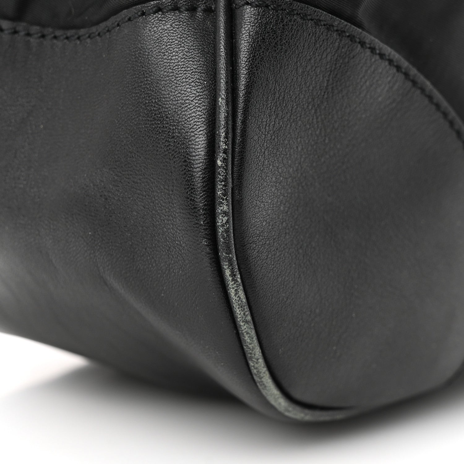 Prada Tessuto Nylon Hobo Black 11 of 13