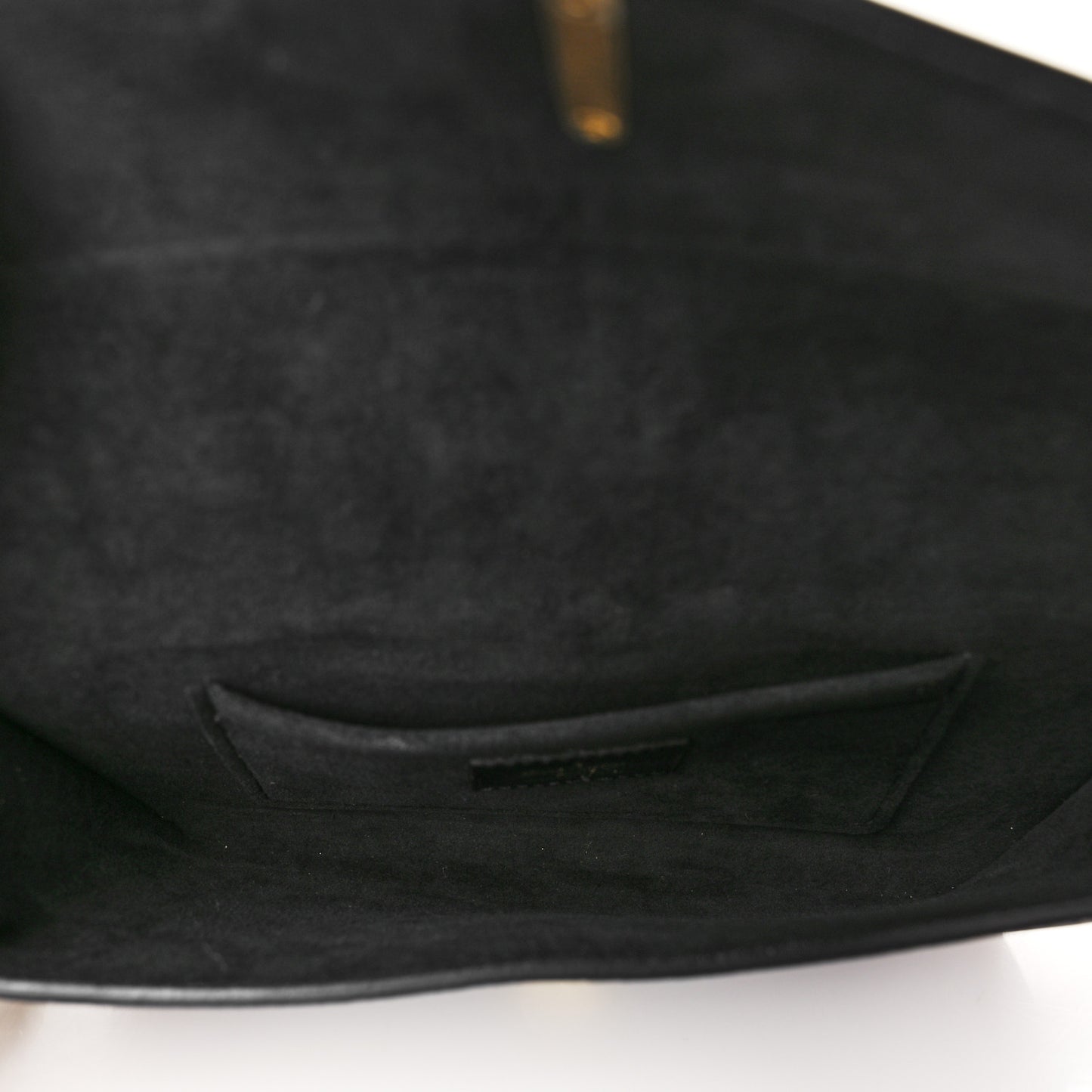 Monogram Padlock On Strap Black
