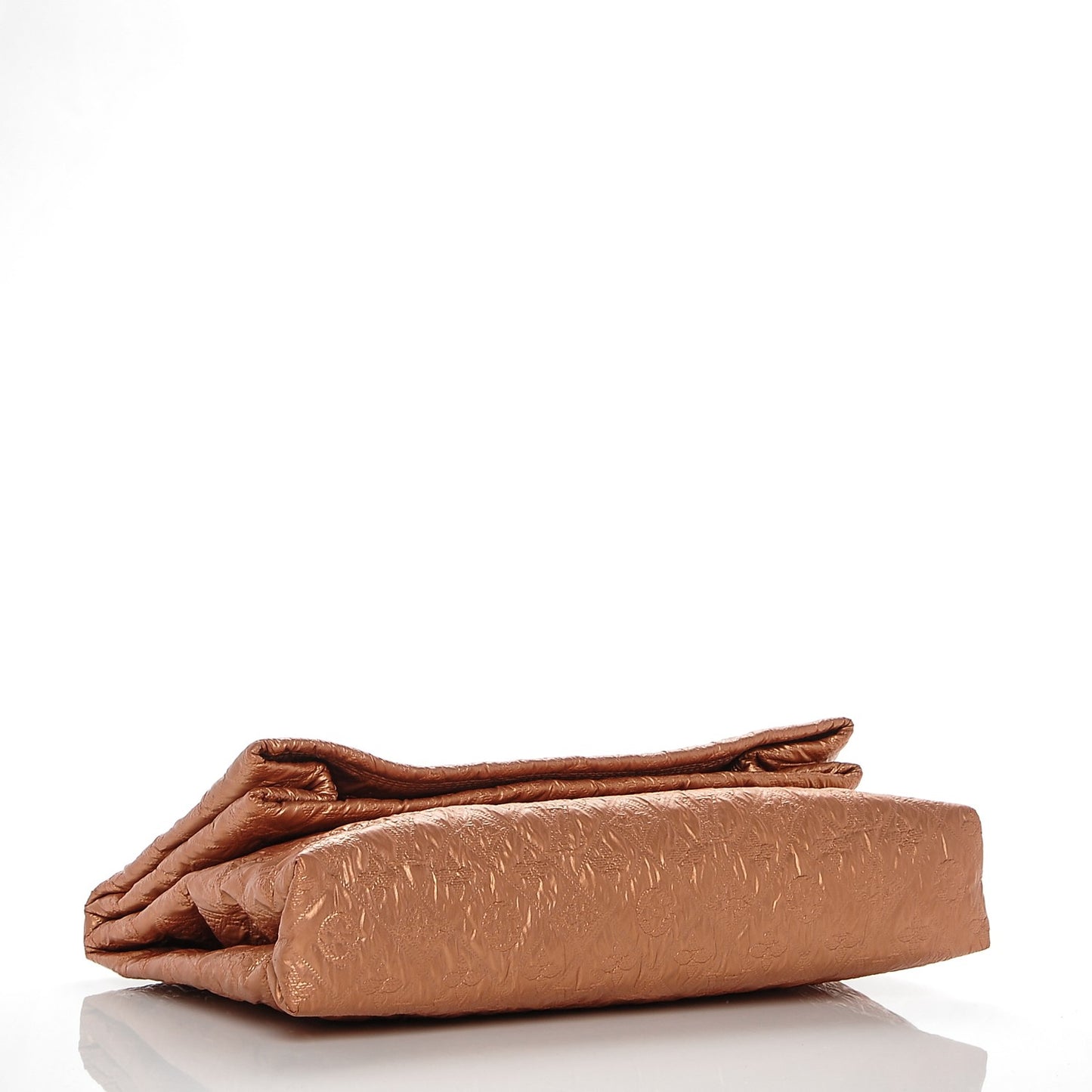 Jacquard Quilted Monogram Limelight Clutch GM Rose Gold