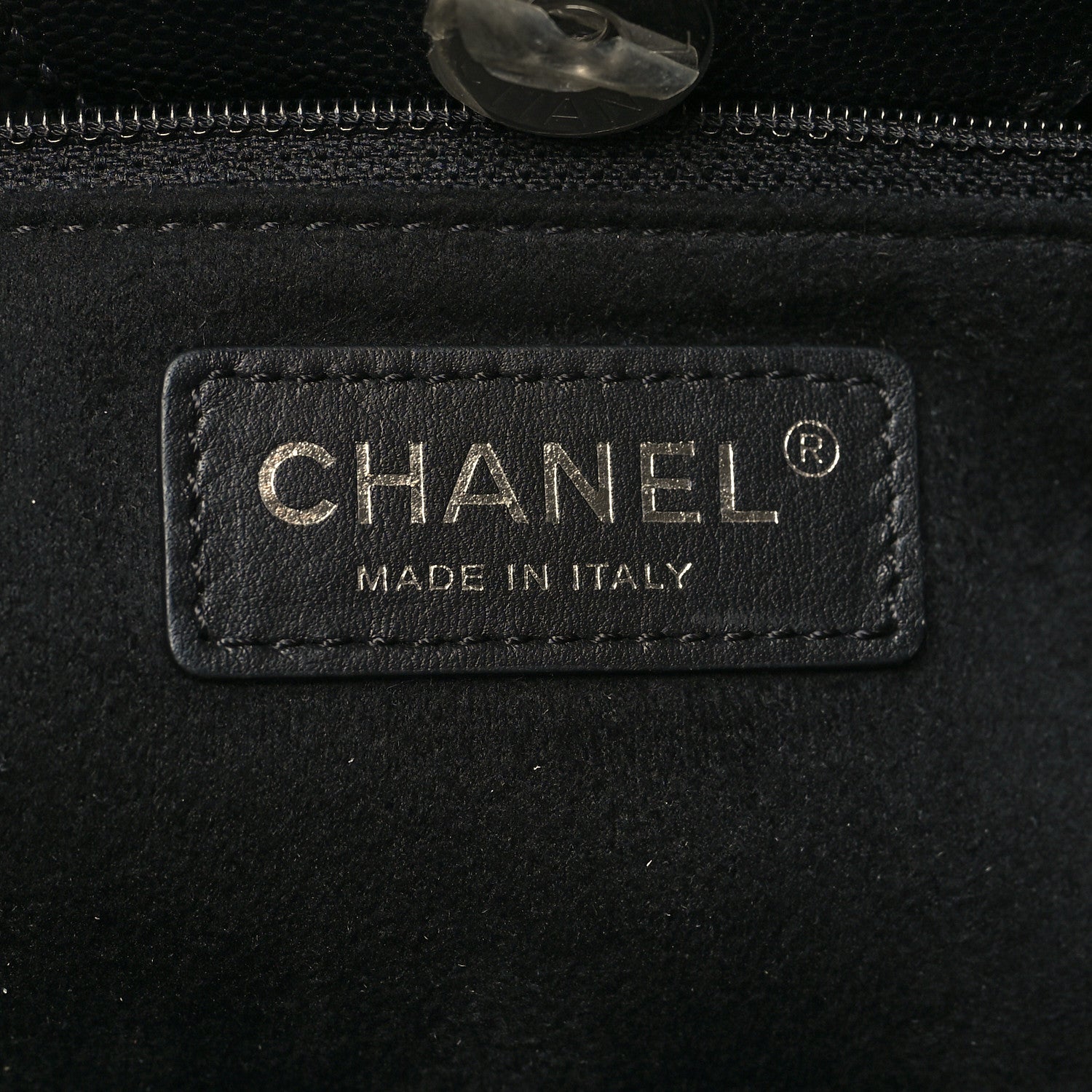 Chanel Caviar Small Studded Deauville Tote Black 6 of 10