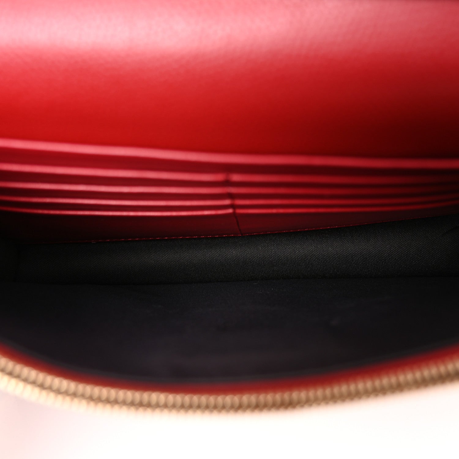Fendi Vitello Cruise F is Fendi FF 1974 Embossed Medium Envelope Wallet On Chain Fragola Maya Black 5 of 10