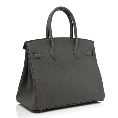 Hermes Togo Birkin 30 Etain 3 of 10