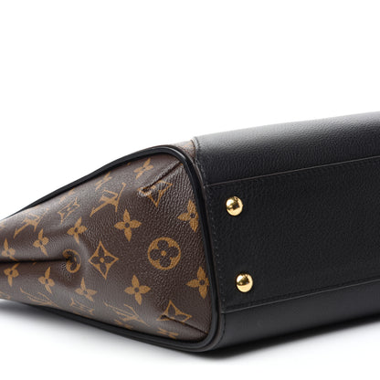 Louis Vuitton Calfskin Monogram Kimono Tote PM Black 6 of 11