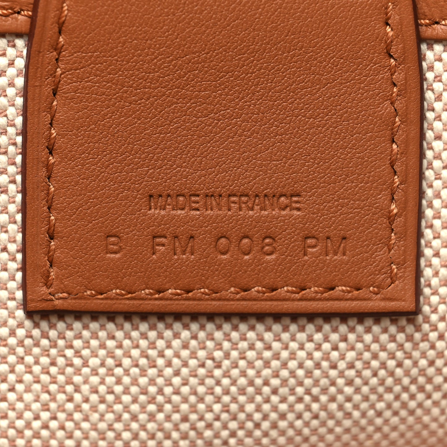 H Plume Canvas Swift Printed Quadrige au Fil Steeple 25 Bag Gris Beige Ecru Beige Gold