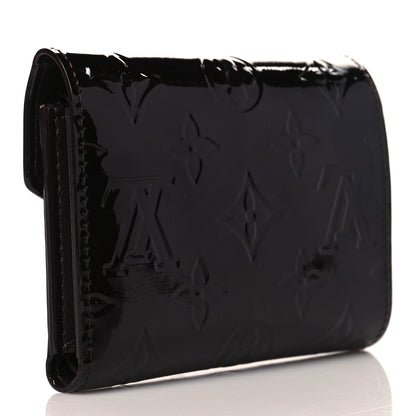 Louis Vuitton Vernis Victorine Wallet Amarante 3 of 7