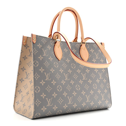 Louis Vuitton Monogram Onthego MM Trianon Gray 3 of 9