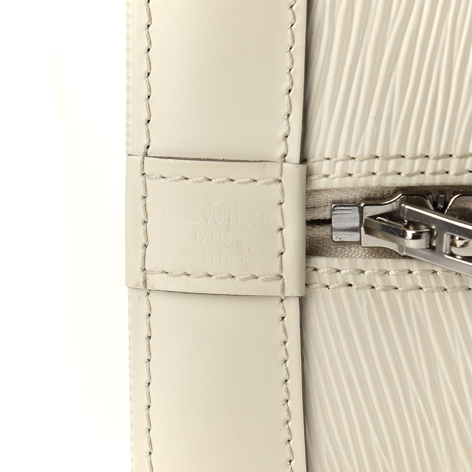 Louis Vuitton Epi Alma PM Ivory 6 of 9