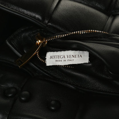 Bottega Veneta Lambskin Maxi Intreccio Padded Chain Cassette Crossbody Bag Black 12 of 33