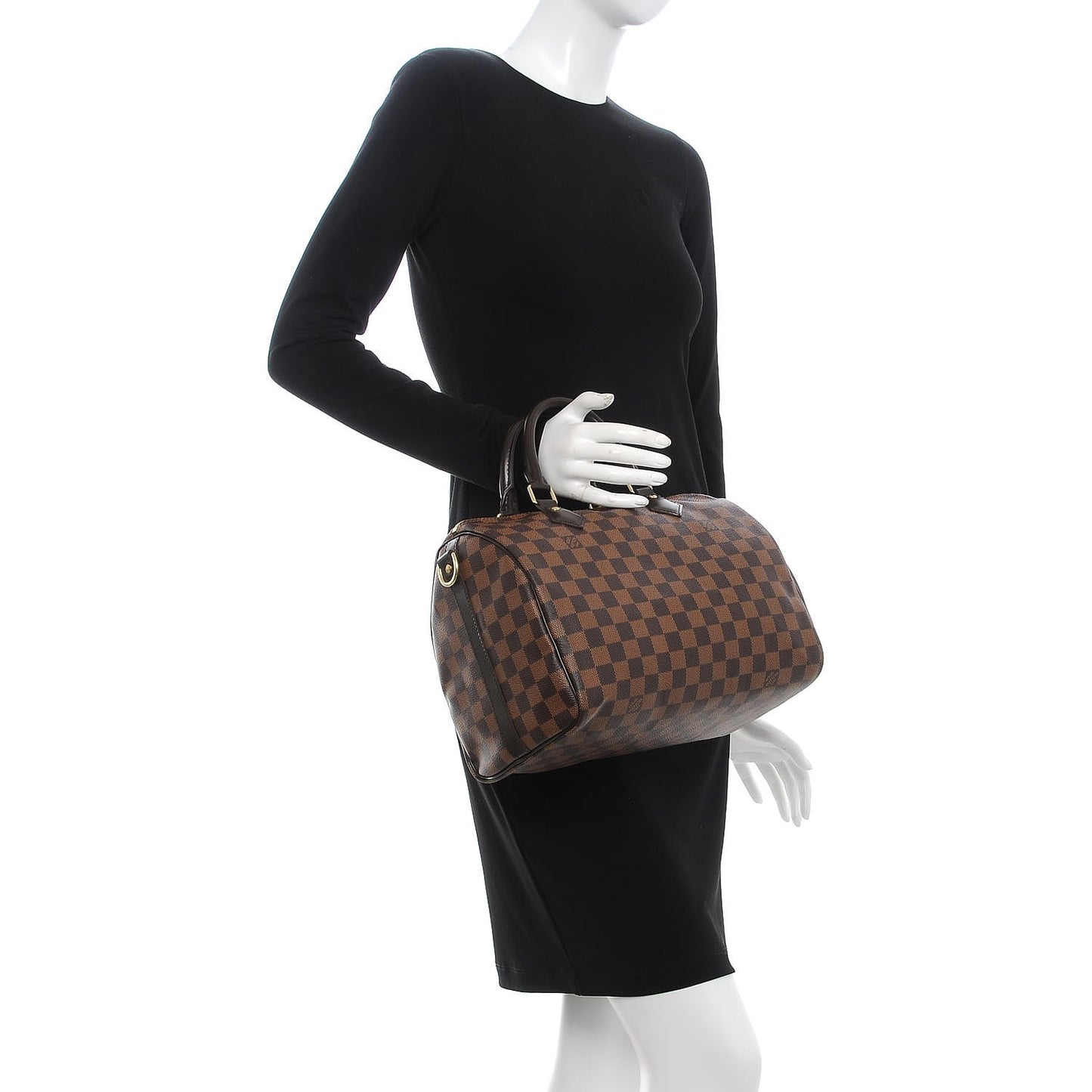 Damier Ebene Speedy Bandouliere 30