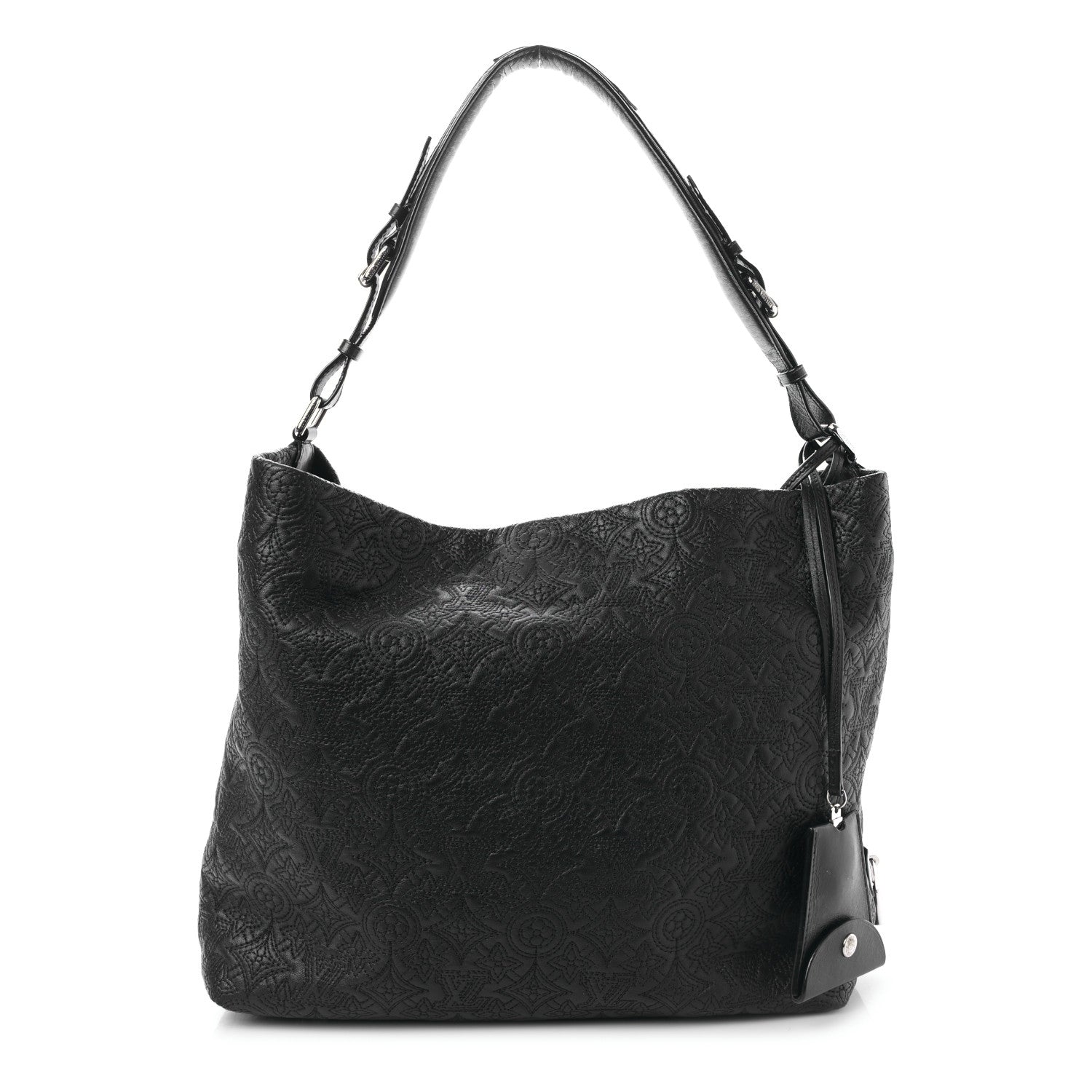 Louis Vuitton Monogram Lambskin Antheia Hobo PM Black 1 of 8