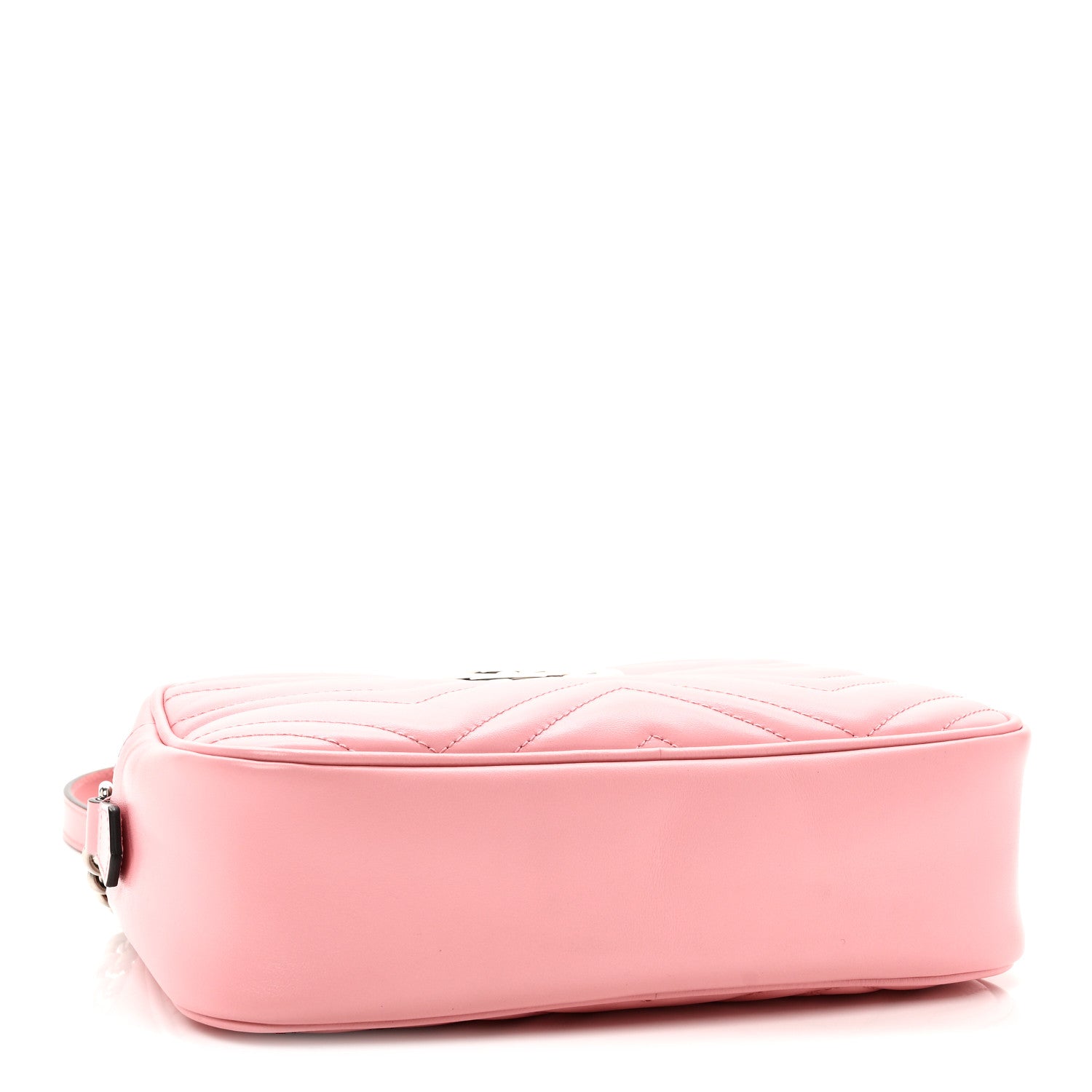 Gucci Calfskin Matelasse Small GG Marmont Chain Shoulder Bag Wild Rose 4 of 10
