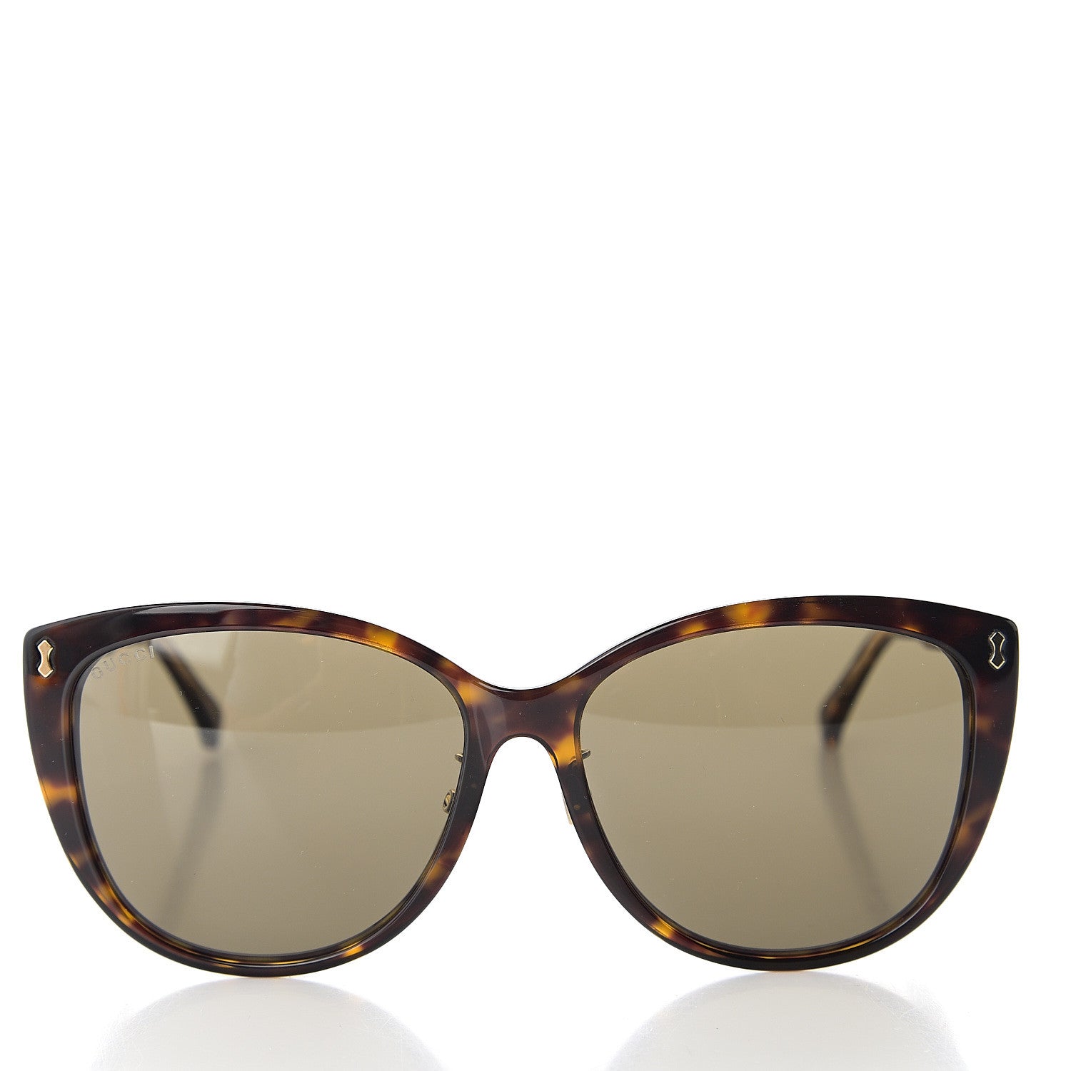 Gucci Acetate Cat Eye Sunglasses GG0193SK Tortoise 2 of 9