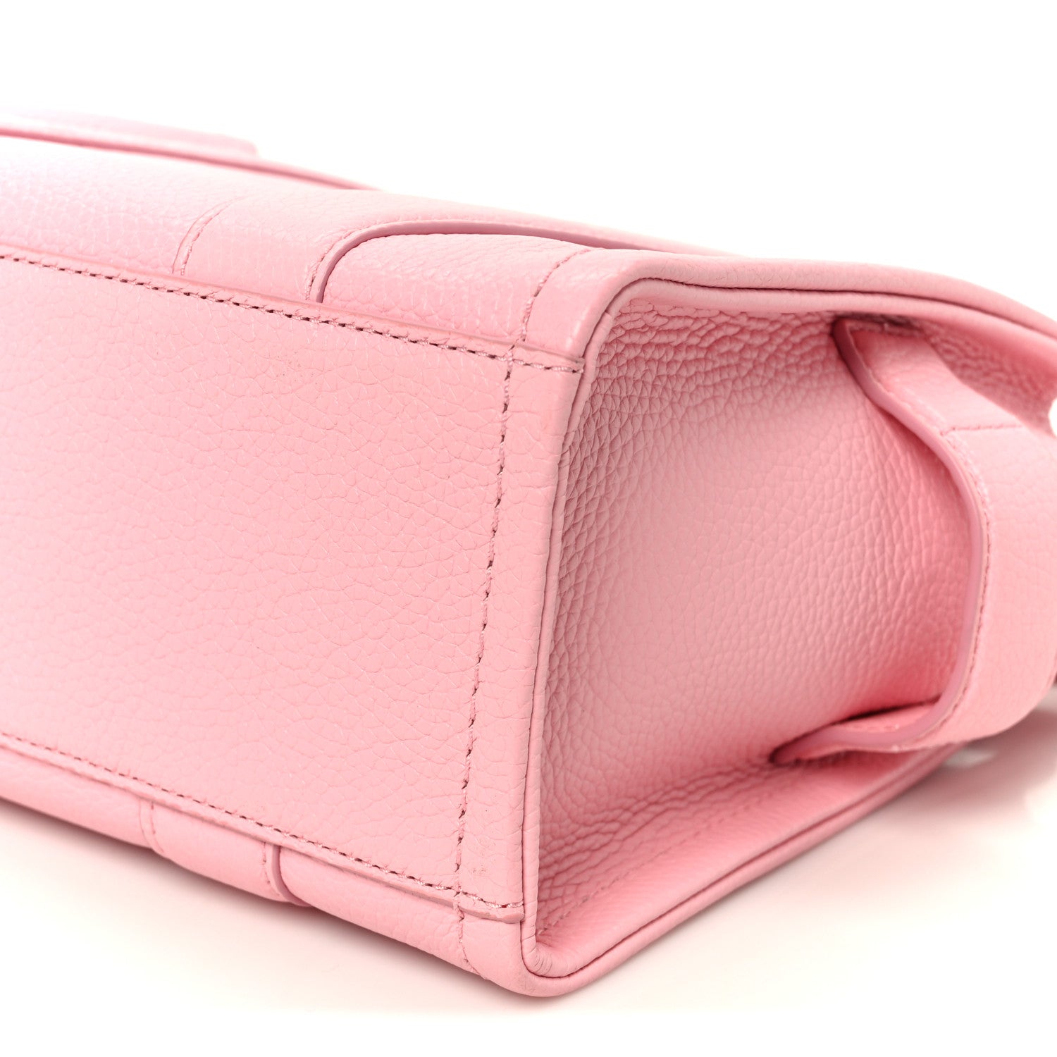 Marc Jacobs Grained Calfskin Small The Tote Bag Ribbon Pink 11 of 11