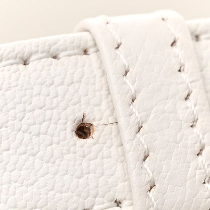 Chanel Patent Goatskin Quilted Medium Gabrielle Hobo White 13 of 18