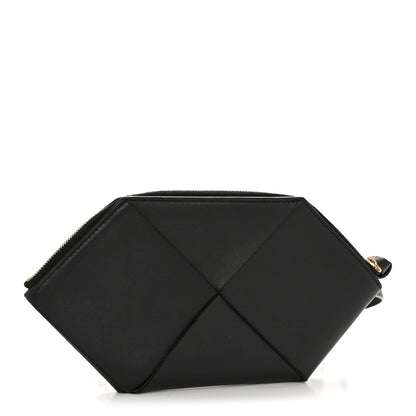 Bottega Veneta Nappa Intrecciato Origami Pouch Wristlet Black 3 of 10