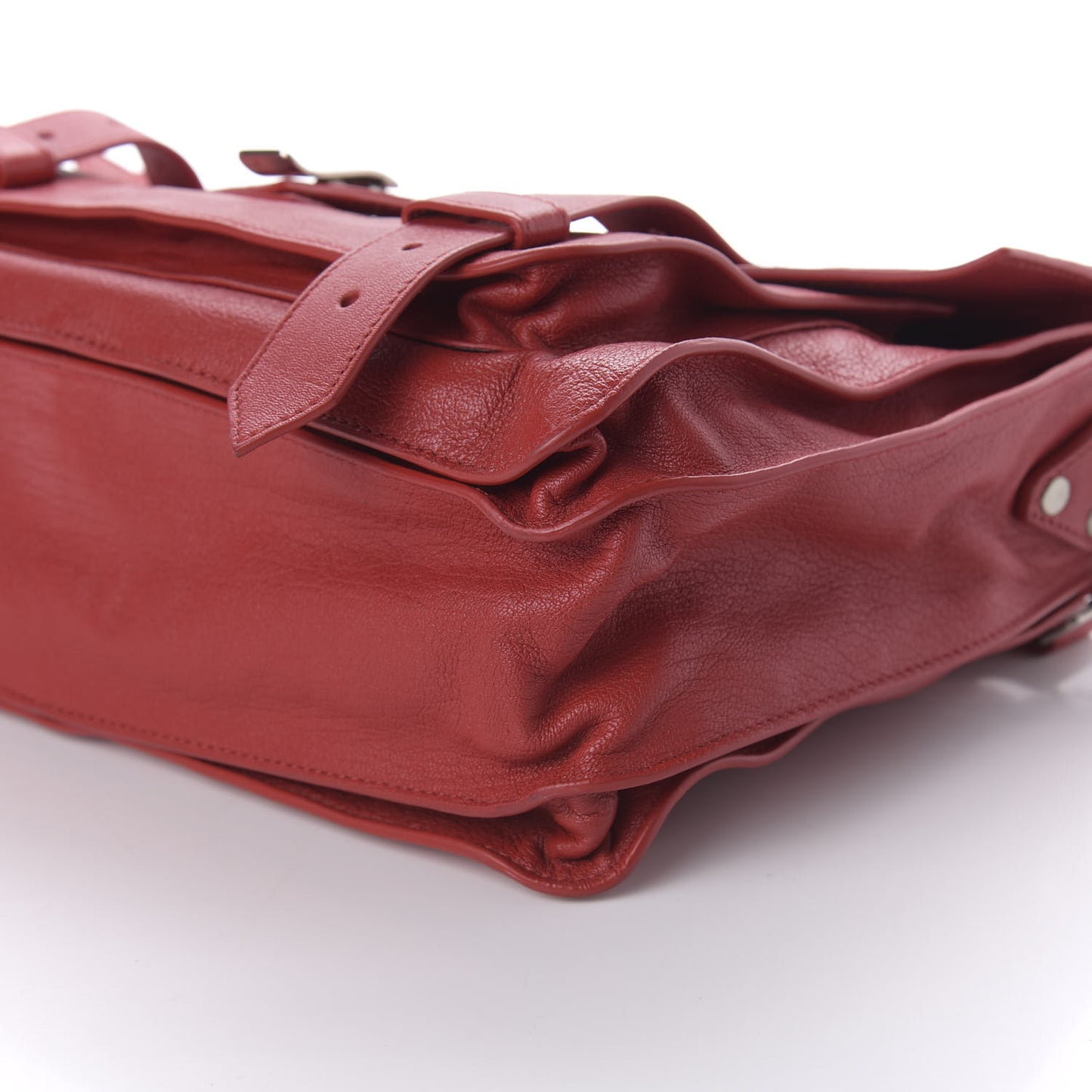 Lambskin Medium PS1 Satchel True Red