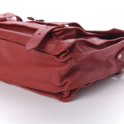 Proenza Schouler Lambskin Medium PS1 Satchel True Red 7 of 9
