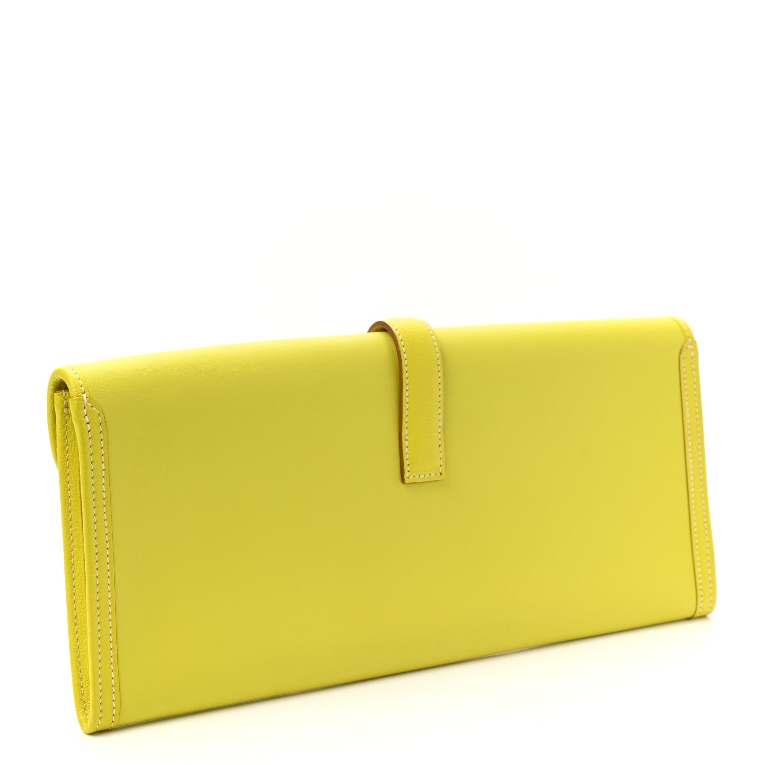 Hermes Swift Jige Elan 35 Clutch Lime 3 of 8