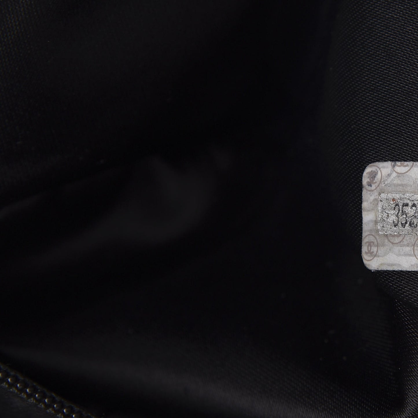 Lambskin Quilted CC Shoulder Bag Black