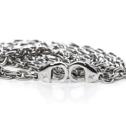 Louis Vuitton Epi Trunk Wallet Chain Shoulder Strap Silver 3 of 4
