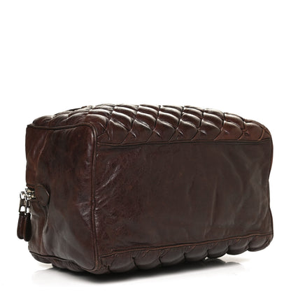 Balenciaga Chevre Quilted Matelasse MM Sienna 3 of 8