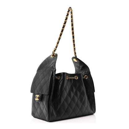 Chanel Caviar Quilted Small Chanel 25 Handbag Black 3 of 11
