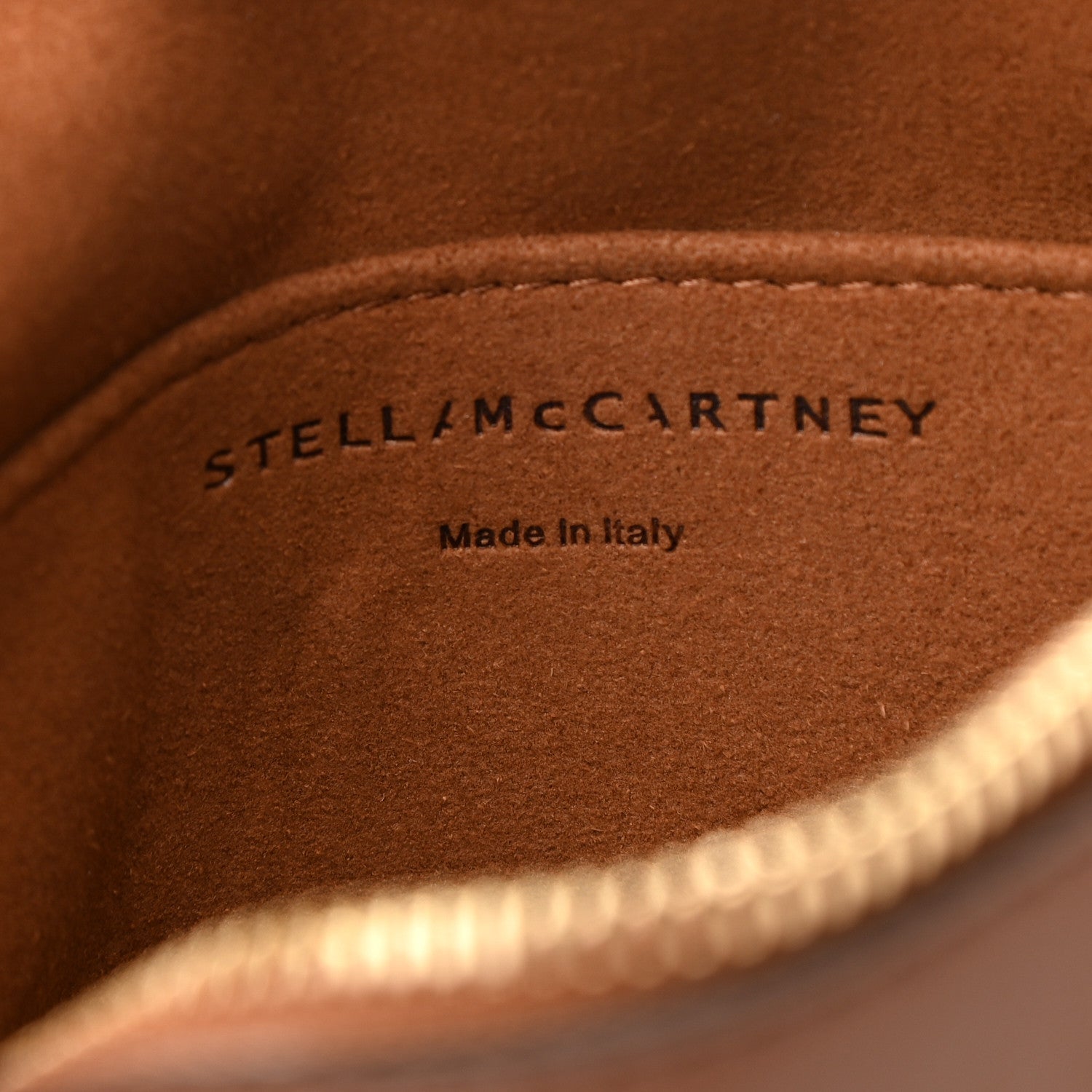 Stella McCartney Teddy Mat Logo Mini Camera Bag Biscuit 6 of 9