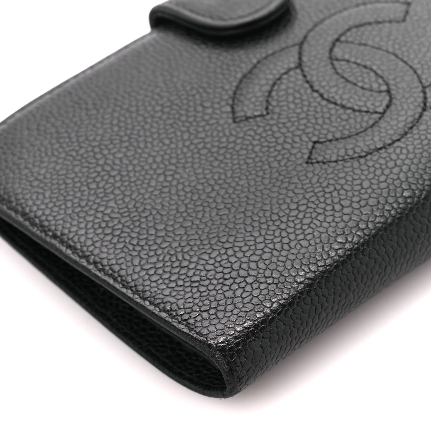 Chanel Caviar Timeless CC French Wallet Black 13 of 14
