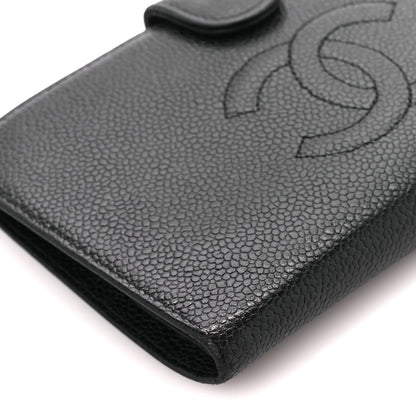 Chanel Caviar Timeless CC French Wallet Black 13 of 14
