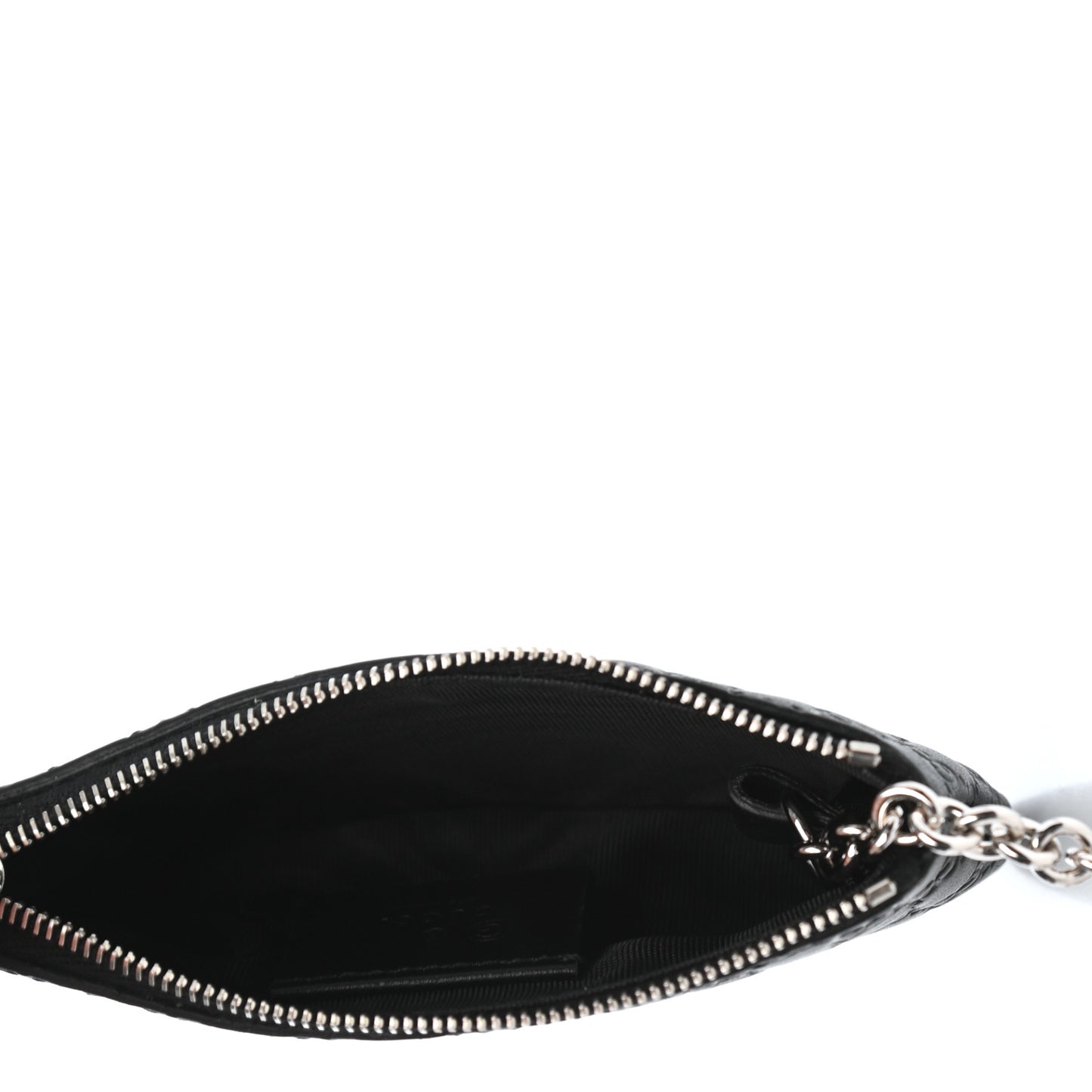 Microguccissima Key Ring Coin Case Black