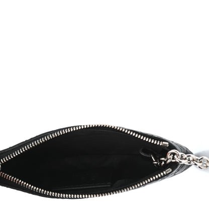 Gucci Microguccissima Key Ring Coin Case Black 5 of 8