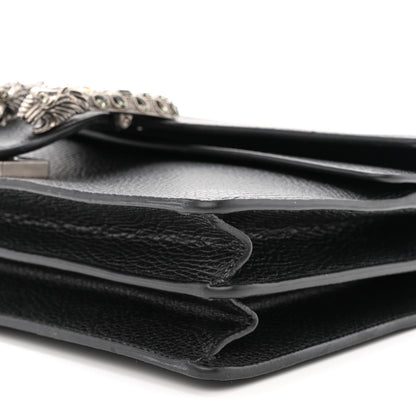 Gucci Pebbled Calfskin Small Dionysus Shoulder Bag Black 10 of 10