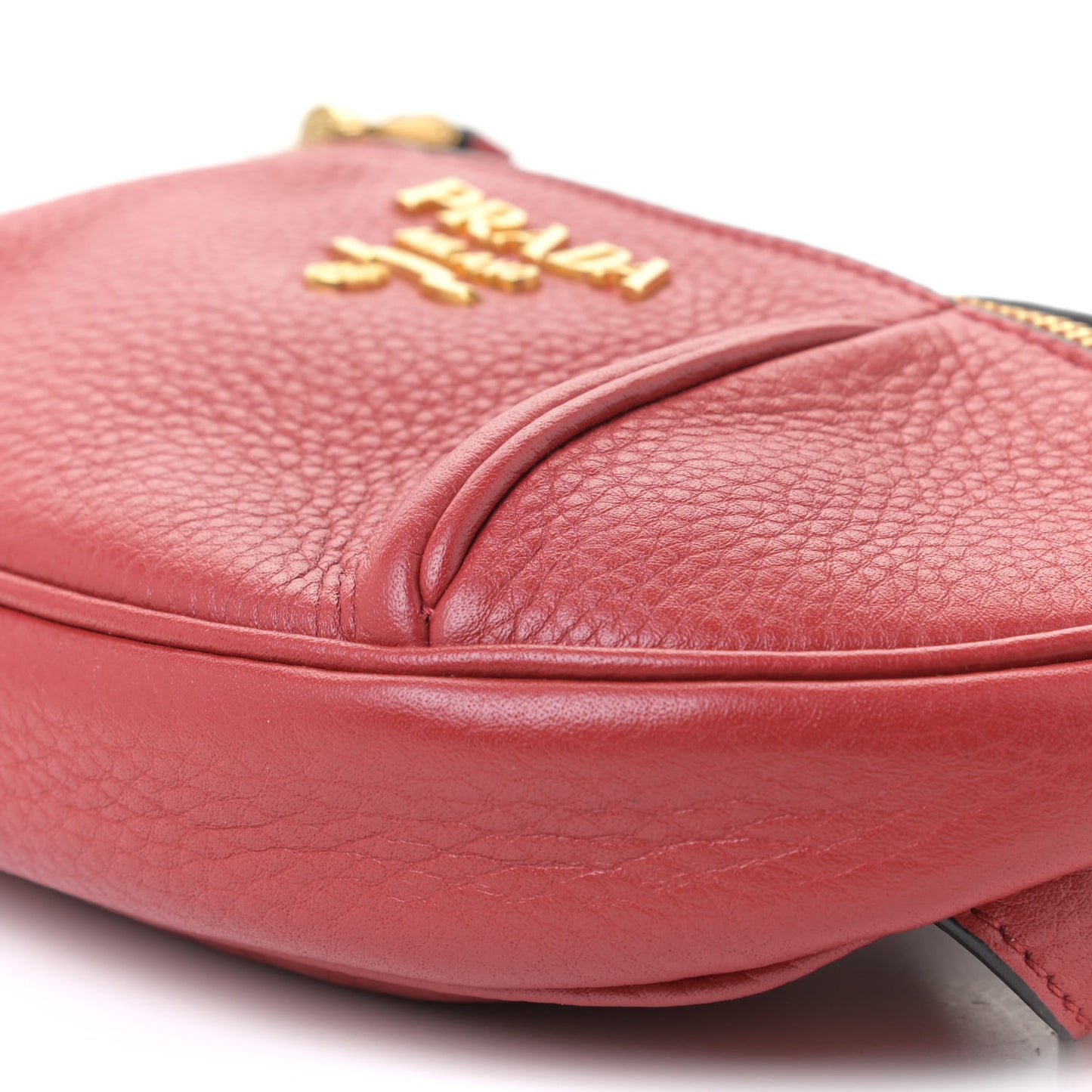 Vitello Daino Small Belt Bag Rosso