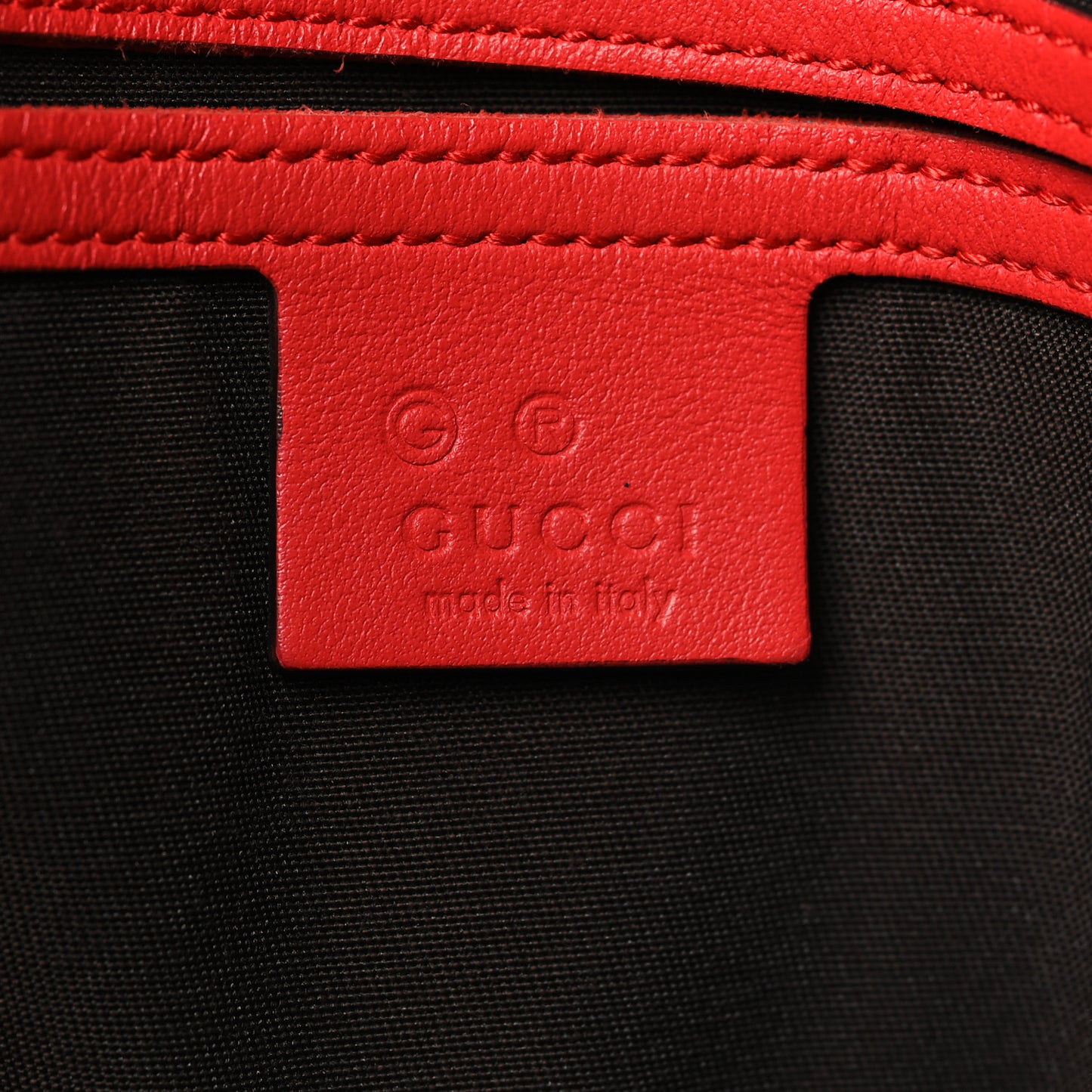 Guccissima Vitello Tender Large Joy Tote Sporting Red