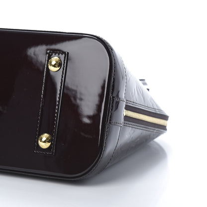 Louis Vuitton Vernis Alma PM Amarante 11 of 12