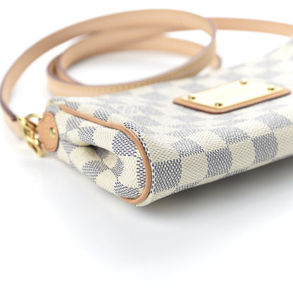Louis Vuitton Damier Azur Eva Clutch 6 of 10