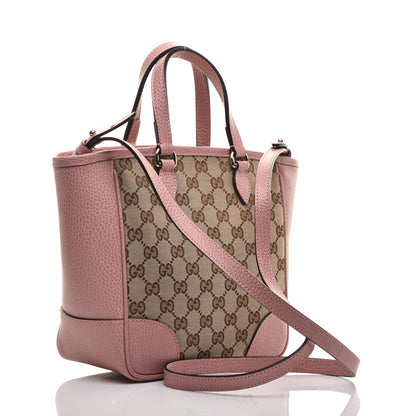 Gucci Monogram Small Bree Tote Beige Soft Pink 3 of 9