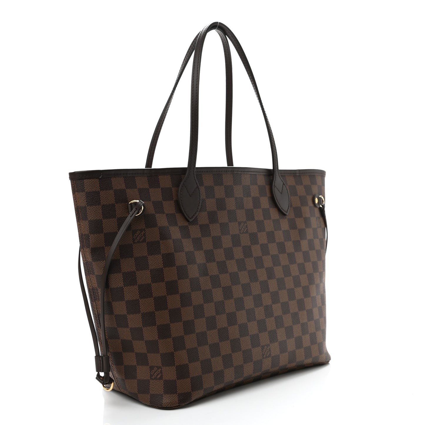 Damier Ebene Neo Neverfull MM Rose Ballerine