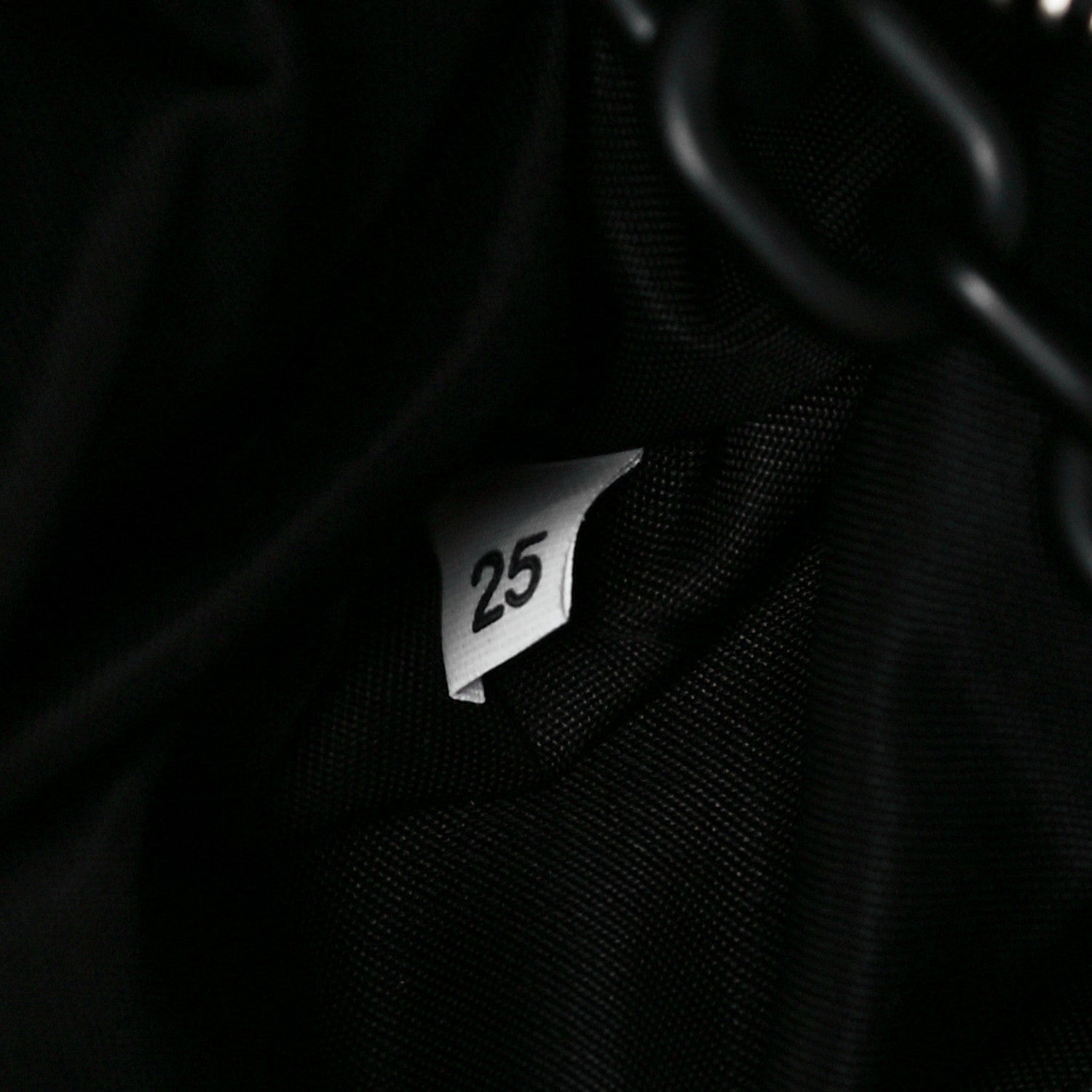 Prada Tessuto Nylon Chain Tote Black 8 of 12