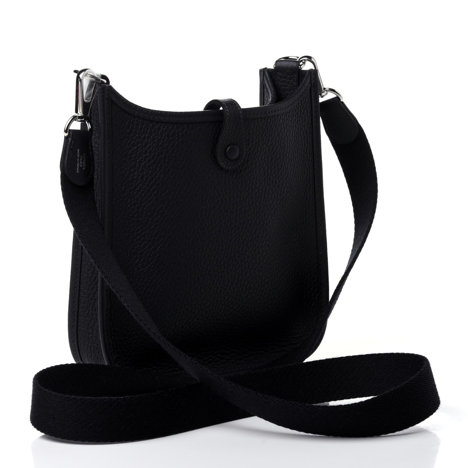 Hermes Taurillon Clemence Amazone Evelyne TPM Bleu Nuit Bleu Indigo 2 of 5