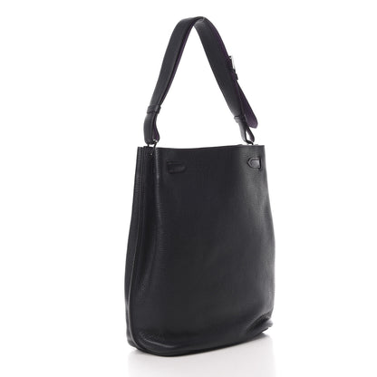Hermes Taurillon Clemence So Kelly 26 Bleu Obscur Ultraviolet 3 of 11