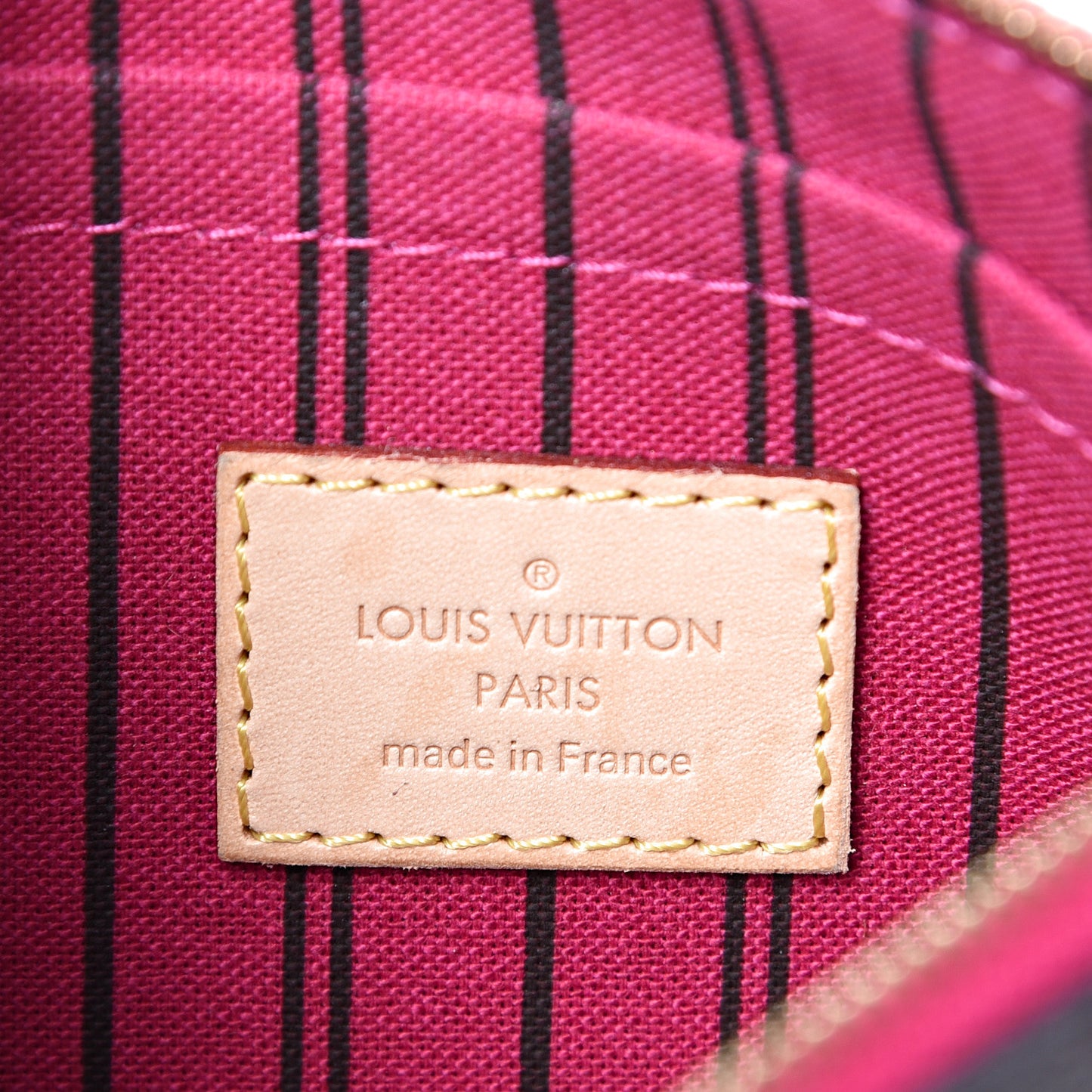 Monogram Neverfull PM Pochette Pivoine