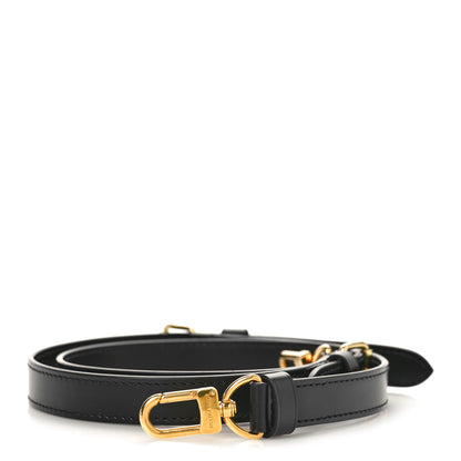 Louis Vuitton Calfskin Metis Adjustable Shoulder Strap Black 1 of 3