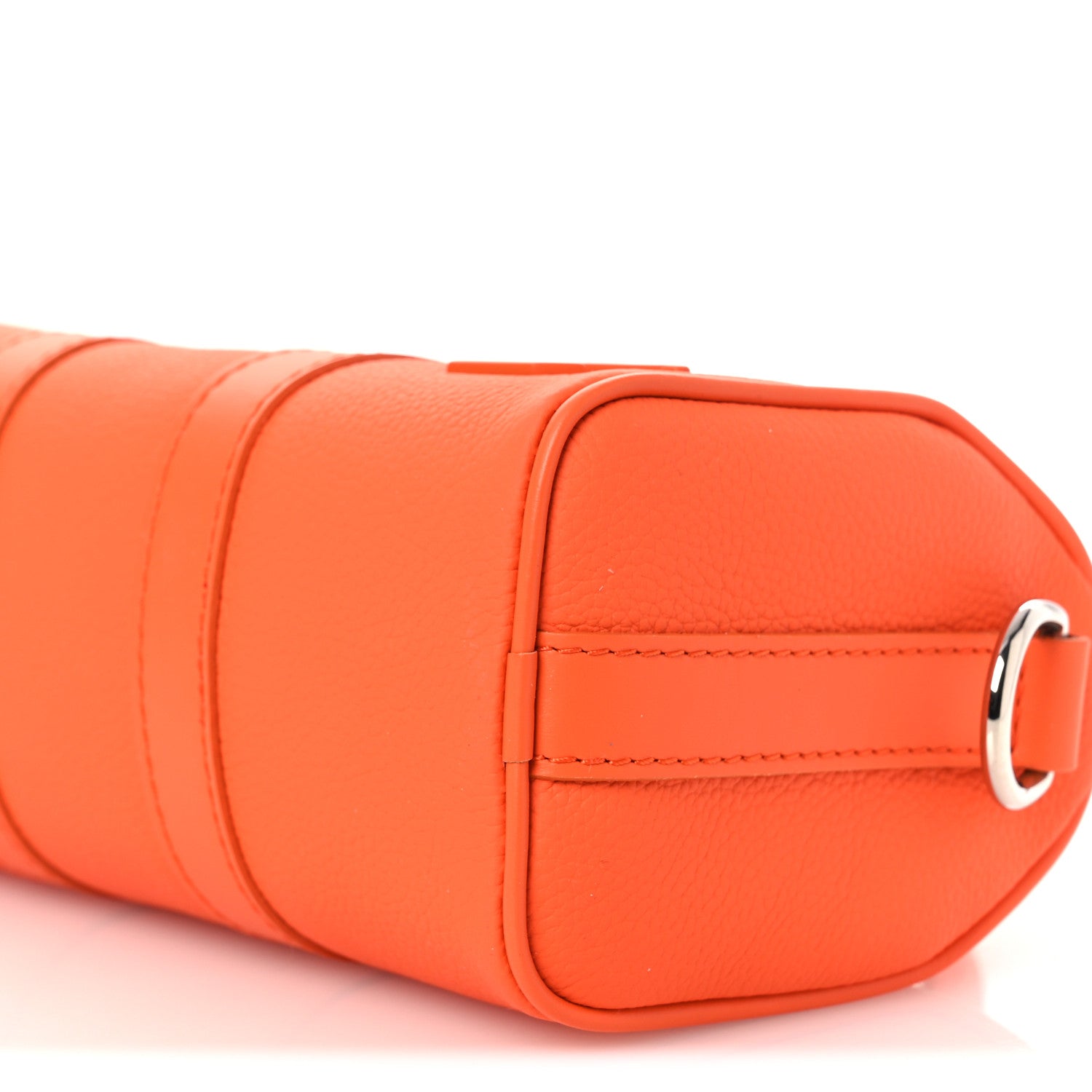 Louis Vuitton Grained Calfskin Aerogram Keepall XS Orange 9 of 10