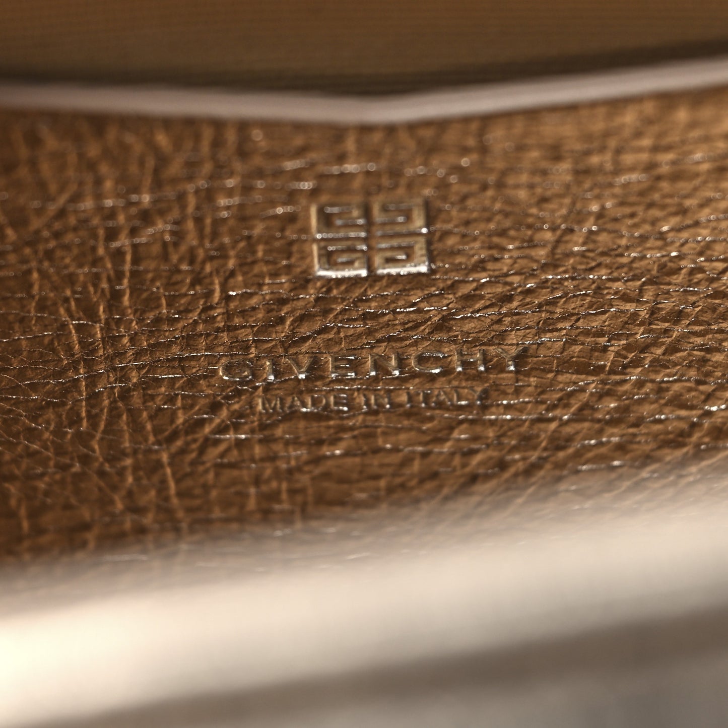 Laminated Lambskin Mini Antigona Gold