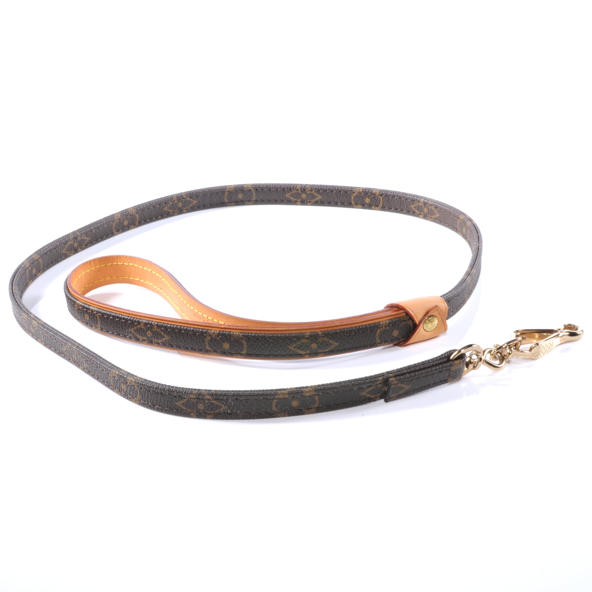 Louis Vuitton Monogram Baxter Dog Leash MM 1 of 4