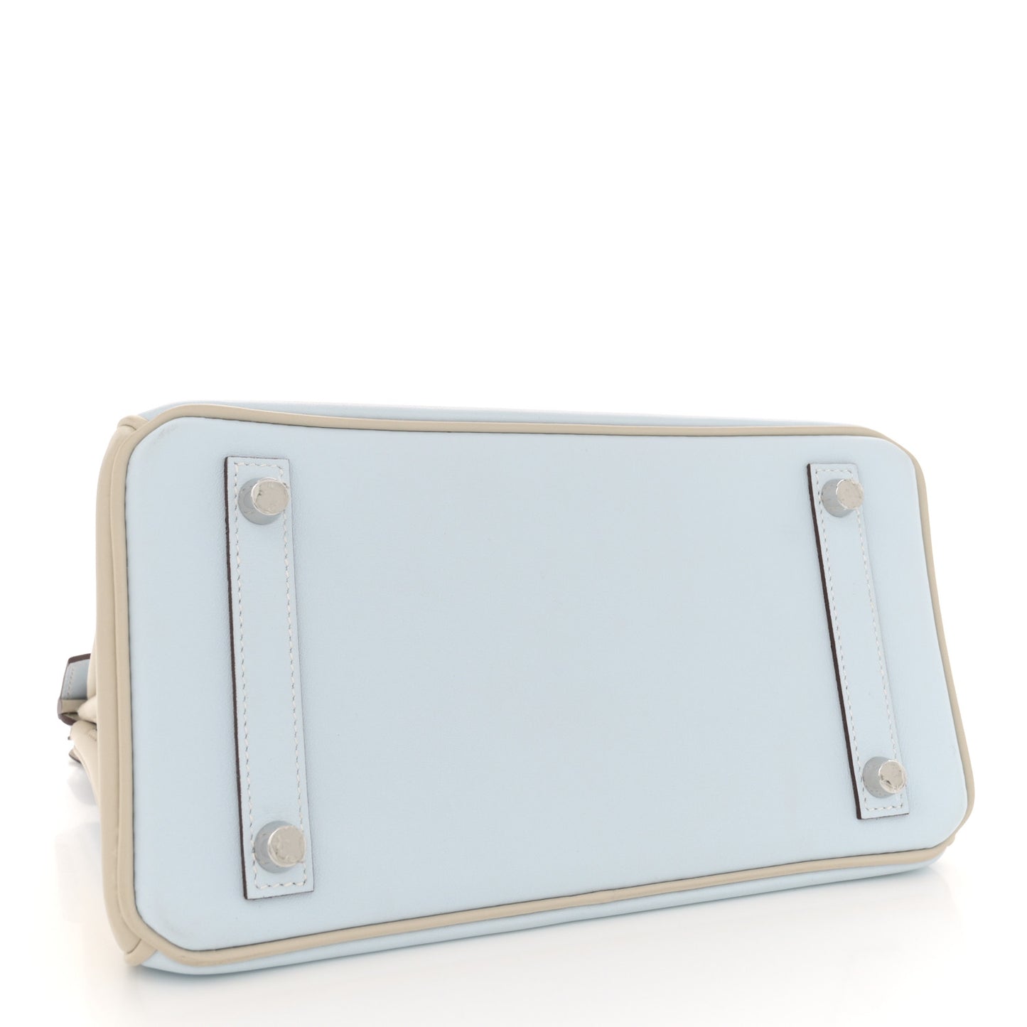 Swift Horseshoe Birkin 25 Bleu Brume Beton